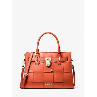 Hamilton Medium Woven Satchel