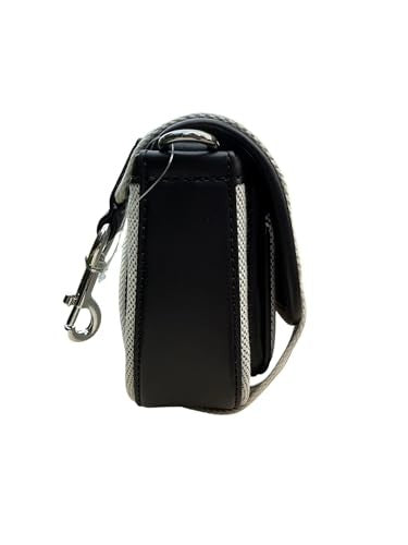 Marc Jacobs the Turn Lock Logo Mini Crossbody Bag (Beige Multi Canvas)