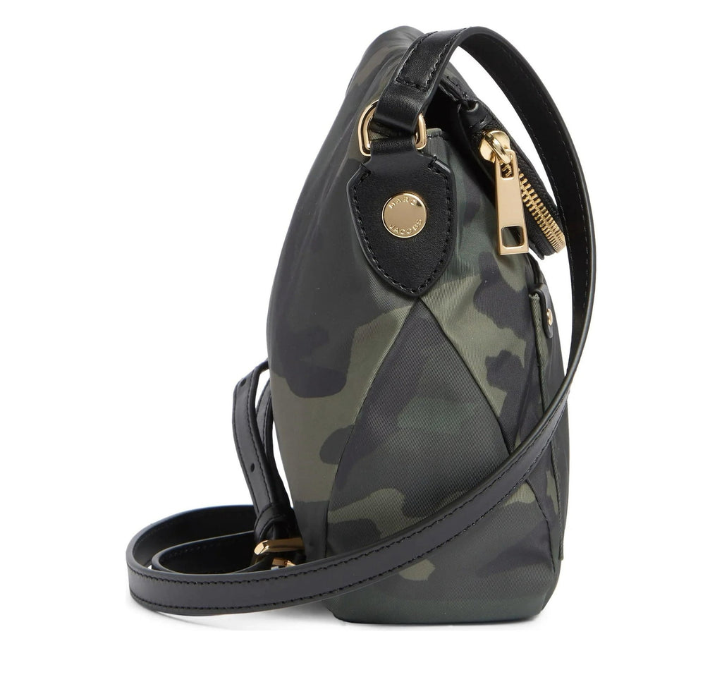 Marc Jacobs Preppy Nylon Mini Natasha Crossbody Bag, Camo Multi