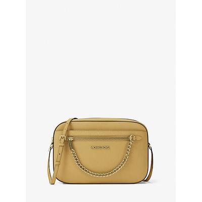 Jet Set Large Saffiano Leather Crossbody Bag