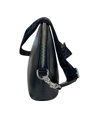 Marc Jacobs Small Dome Leather Crossbody Bag (Black)